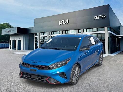 Blue 2023 Kia Forte GT-Line