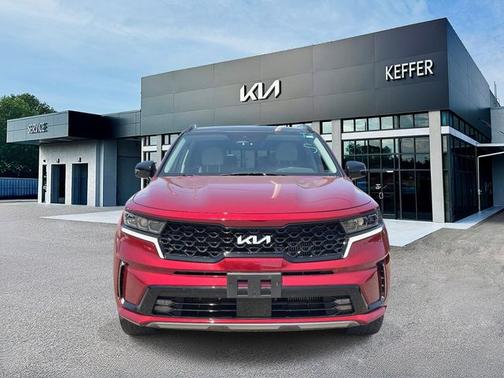 Passion Red Tintcoat 2023 Kia Sorento SX