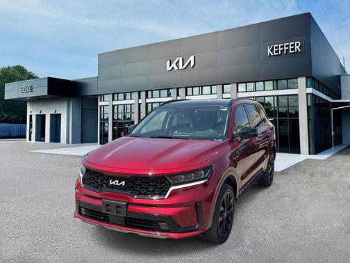 Passion Red Tintcoat 2023 Kia Sorento SX