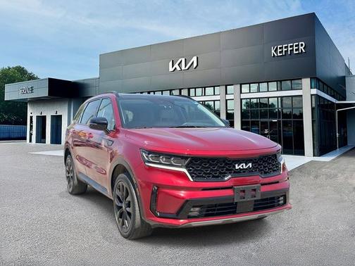 Passion Red Tintcoat 2023 Kia Sorento SX