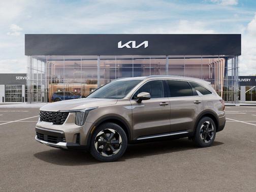 Volcanic Sand 2026 Kia Sorento Hybrid EX