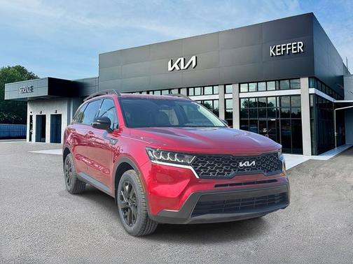 Passion Red Tintcoat 2023 Kia Sorento X-Line S