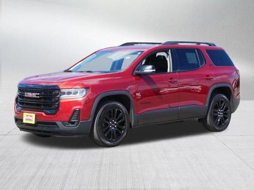 Volcanic Red Tintcoat 2023 GMC Acadia AWD SLT