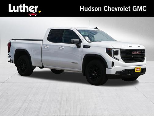 Summit White 2023 GMC Sierra 1500 Elevation