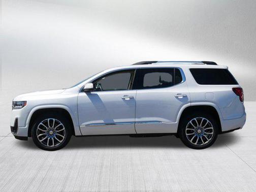 White Frost Tricoat 2023 GMC Acadia Denali