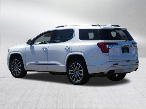 White Frost Tricoat 2023 GMC Acadia Denali