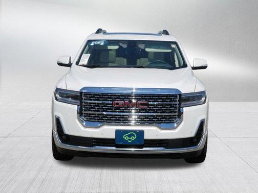 White Frost Tricoat 2023 GMC Acadia Denali