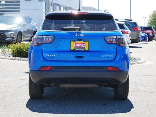 Hydro Blue Pearlcoat 2025 Jeep Compass Limited
