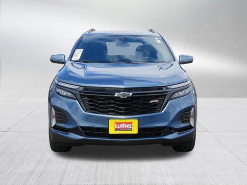 Lakeshore Blue Metallic 2024 Chevrolet Equinox AWD RS
