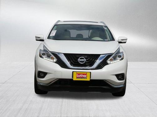Pearl White 2017 Nissan Murano Platinum