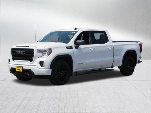 Summit White 2021 GMC Sierra 1500 Elevation