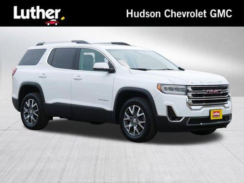 White Frost Tricoat 2023 GMC Acadia AWD SLT