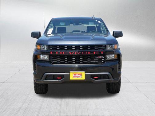 Shadow Gray Metallic 2021 Chevrolet Silverado 1500 Custom Trail Boss