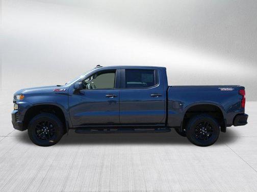 Shadow Gray Metallic 2021 Chevrolet Silverado 1500 Custom Trail Boss
