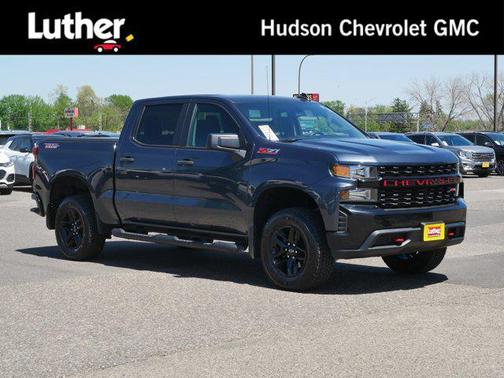 Shadow Gray Metallic 2021 Chevrolet Silverado 1500 Custom Trail Boss