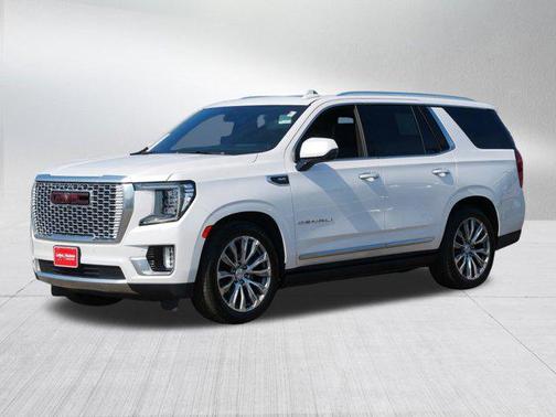 White Frost Tricoat 2021 GMC Yukon Denali