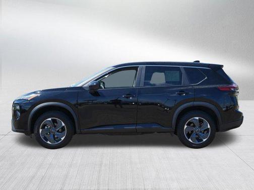 Super Black 2025 Nissan Rogue SV