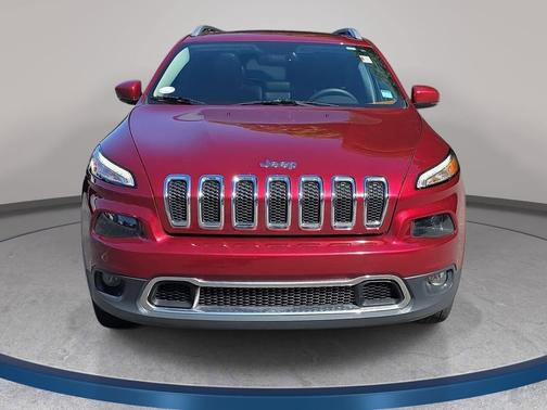 Deep Cherry Red Crystal Pearlcoat 2015 Jeep Cherokee Limited