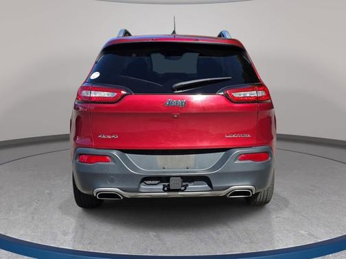 Deep Cherry Red Crystal Pearlcoat 2015 Jeep Cherokee Limited