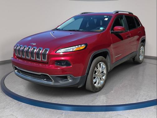 Deep Cherry Red Crystal Pearlcoat 2015 Jeep Cherokee Limited