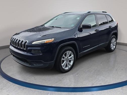 True Blue Pearlcoat 2015 Jeep Cherokee Sport