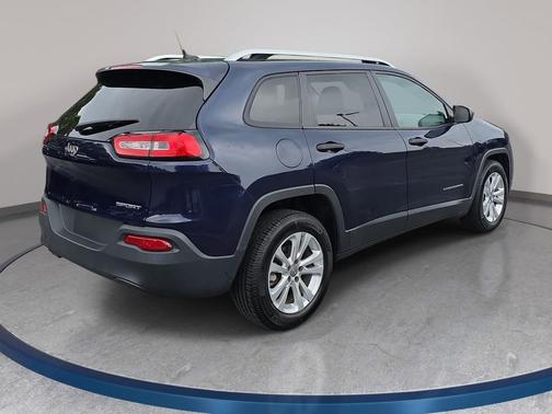 True Blue Pearlcoat 2015 Jeep Cherokee Sport