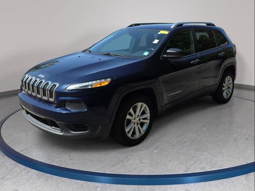 True Blue Pearlcoat 2015 Jeep Cherokee Sport