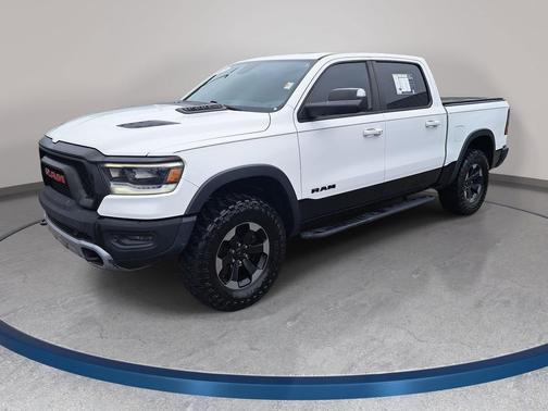 Bright White Clearcoat 2019 RAM 1500 Rebel