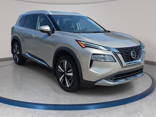 Champagne Silver Metallic 2021 Nissan Rogue Platinum