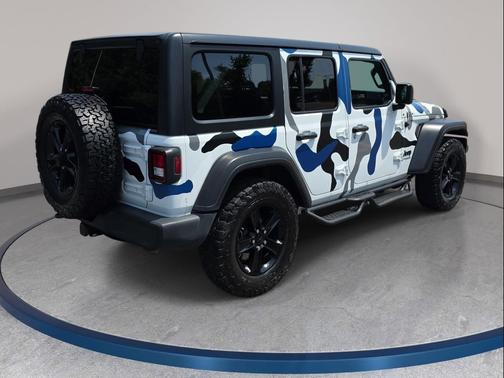 Bright White Clearcoat 2021 Jeep Wrangler Unlimited Sport Altitude