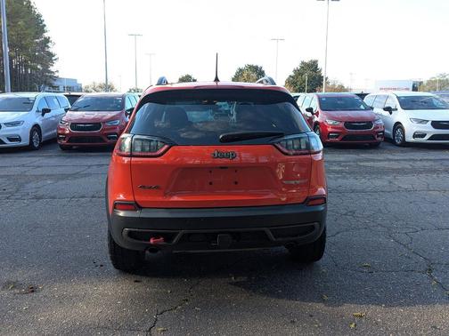 Spitfire Orange Clearcoat 2021 Jeep Cherokee Trailhawk