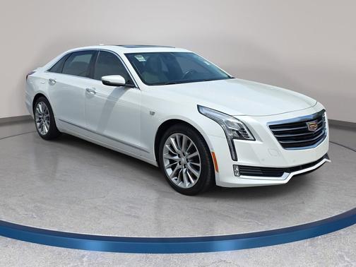 Crystal White Tricoat 2017 Cadillac CT6 3.6L Luxury