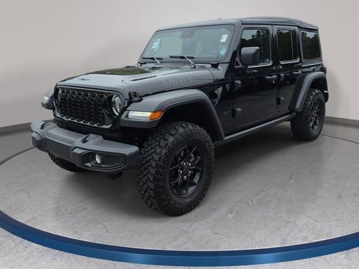 Black Clearcoat 2025 Jeep Wrangler Willys