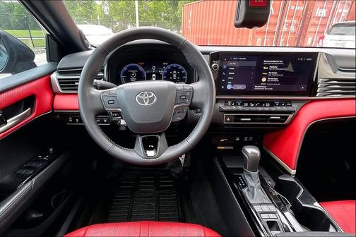 Midnight Black Metallic 2025 Toyota Camry XSE