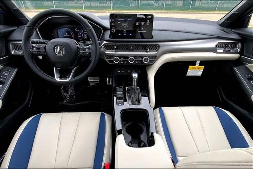 Blue 2026 Acura Integra w/A-Spec Package