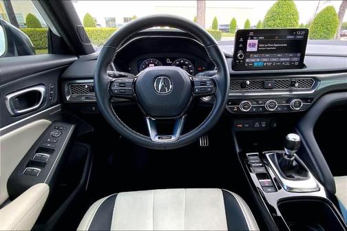 Platinum White Pearl 2024 Acura Integra A-Spec Technology