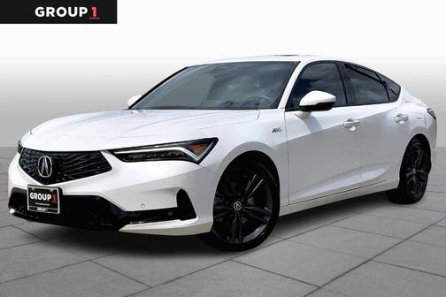 Platinum White Pearl 2024 Acura Integra A-Spec Technology