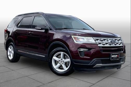 Burgundy Velvet Metallic Tinted Clearcoat 2019 Ford Explorer XLT