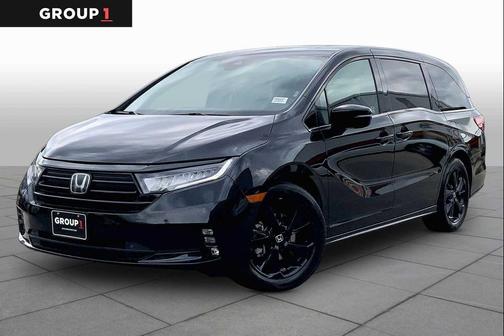 Crystal Black Pearl 2023 Honda Odyssey Sport