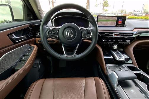 Platinum White Pearl 2024 Acura MDX Technology