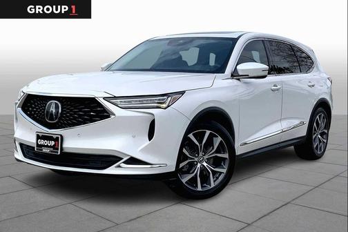 Platinum White Pearl 2024 Acura MDX Technology