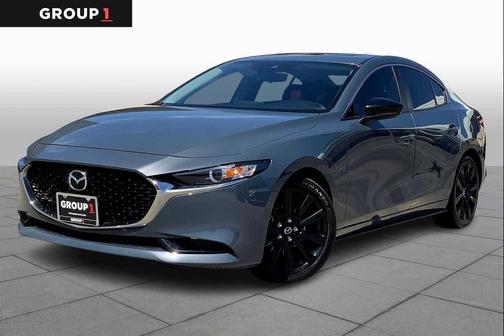 Polymetal Gray Metallic 2023 Mazda Mazda3 2.5 S Carbon Edition