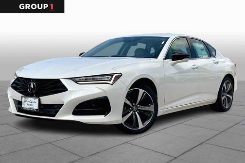 White 2025 Acura TLX Technology
