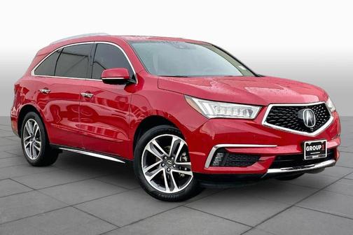 San Marino Red 2018 Acura MDX 3.5L w/Advance Package