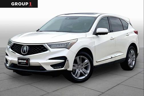 White Diamond Pearl 2019 Acura RDX Advance Package