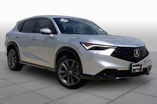 Solar Silver Metallic 2025 Acura ADX A-Spec