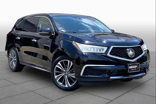 Majestic Black Pearl 2019 Acura MDX 3.5L w/Technology Package