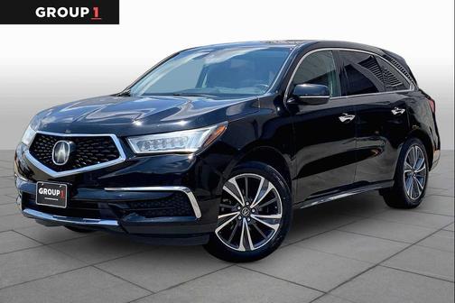 Majestic Black Pearl 2019 Acura MDX 3.5L w/Technology Package