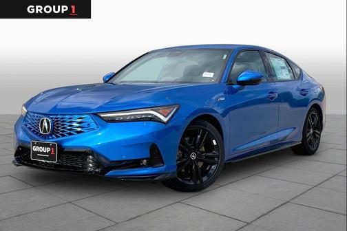 Double Apex Blue Pearl 2026 Acura Integra FWD A-Spec with Technology
