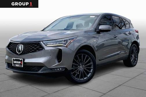 Liquid Carbon Metallic 2023 Acura RDX A-Spec Advance